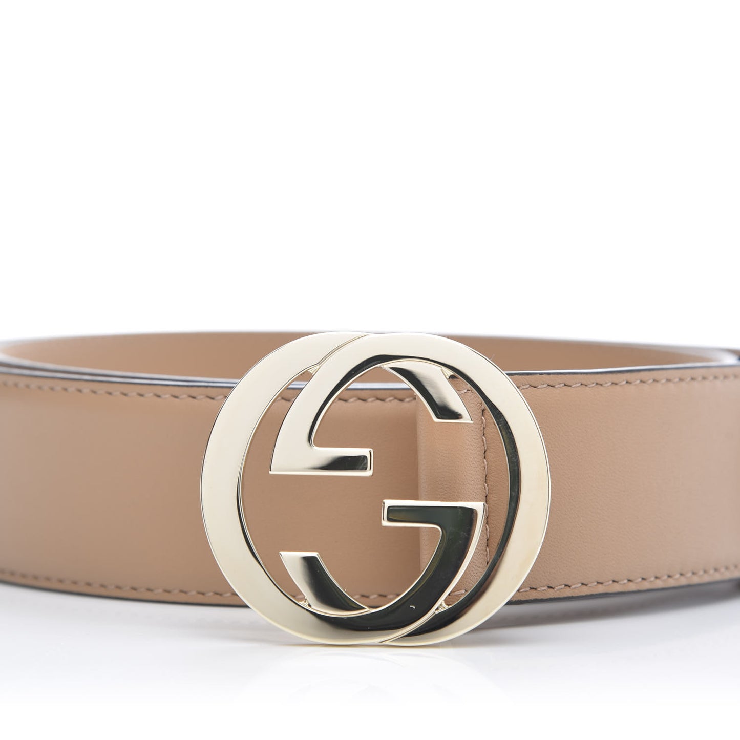 Calfskin Interlocking G 37mm Belt 90 36 Camelia