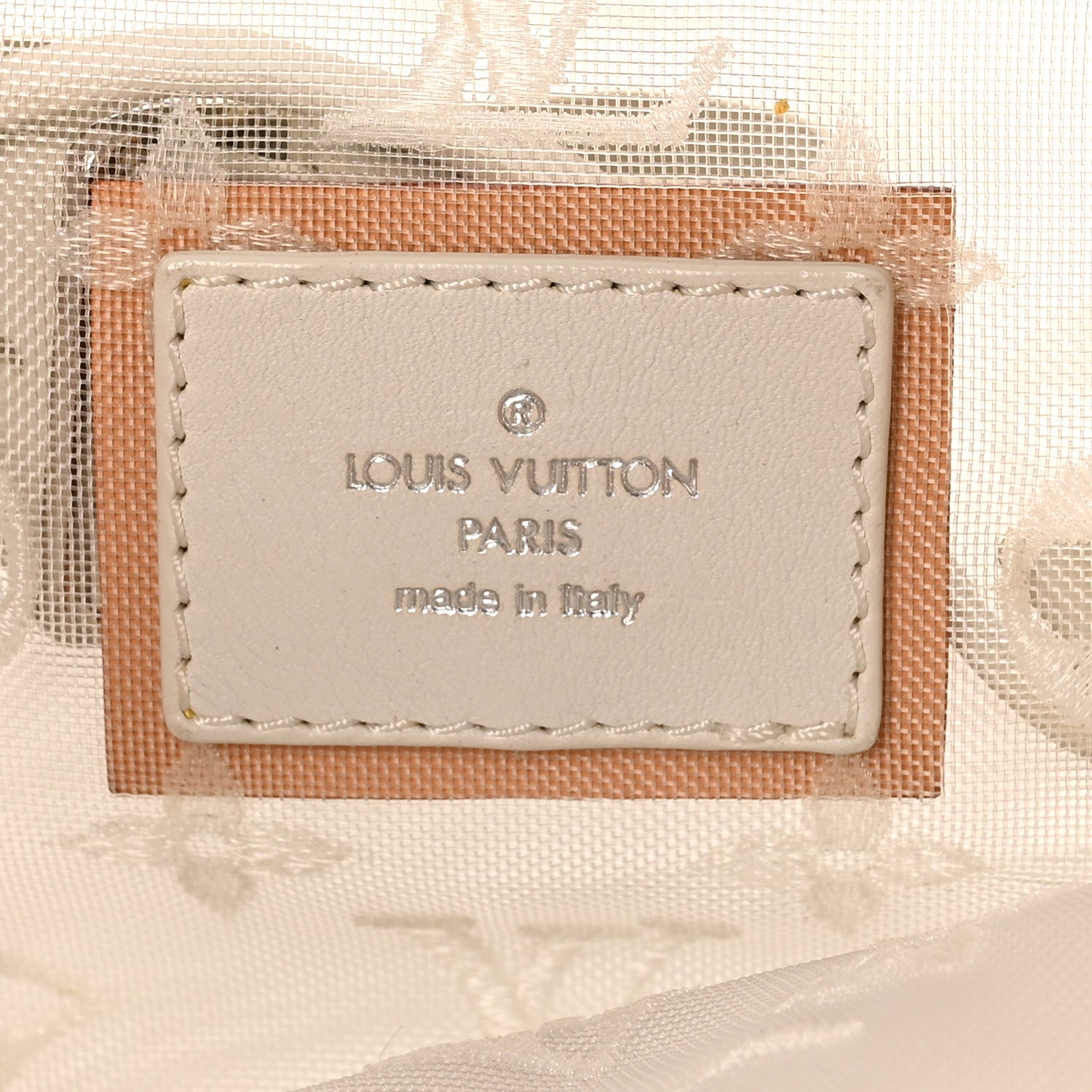 Louis Vuitton Monogram Transparence Lockit East-West White 6 of 10