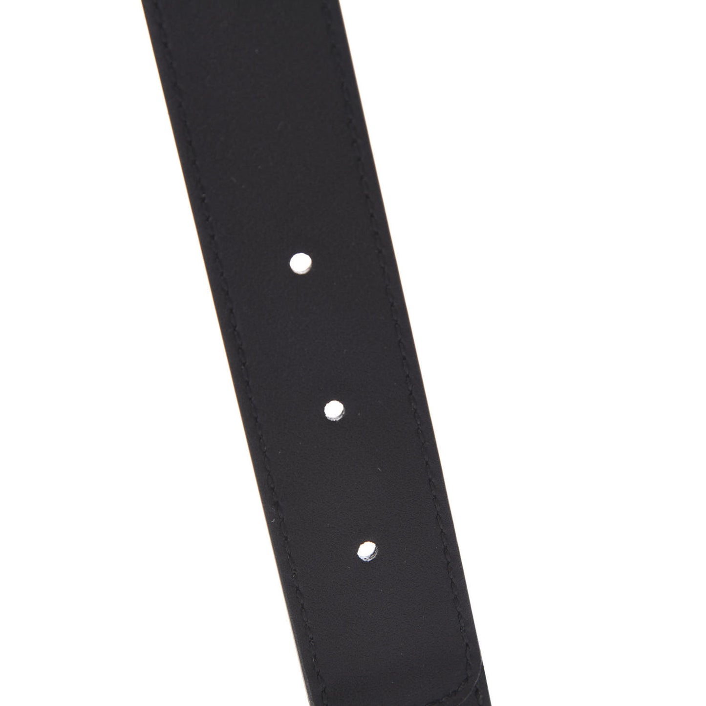 GG Supreme Monogram Matte Plutone Calfskin Double G 30mm Belt 85 34 Beige Ebony Black