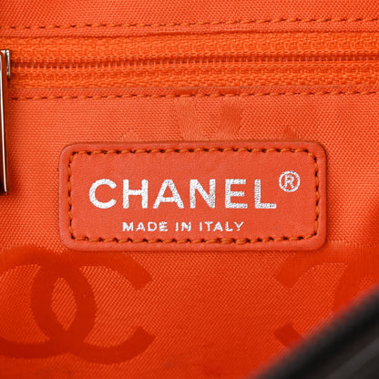 Chanel Calfskin Quilted Cambon Pochette Brown 6 of 11