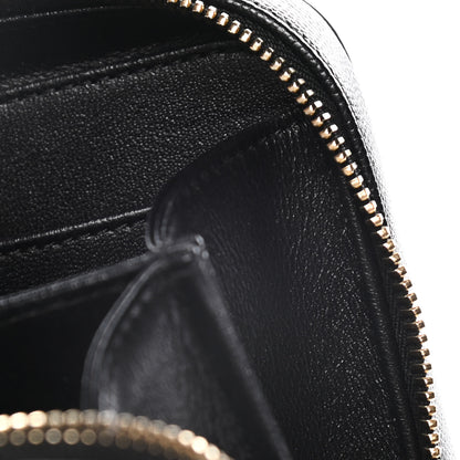 Chanel Caviar Quilted Small CC Filigree Vanity Case Black 11 of 12