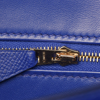 Hermes Epsom Constance 24 Bleu Electrique 14 of 26