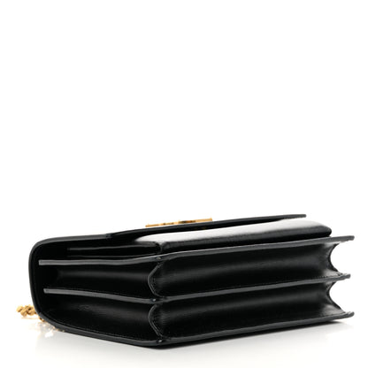 Saint Laurent SAINT LAURENT Calfskin Medium Monogram Sunset Black 4 of 12