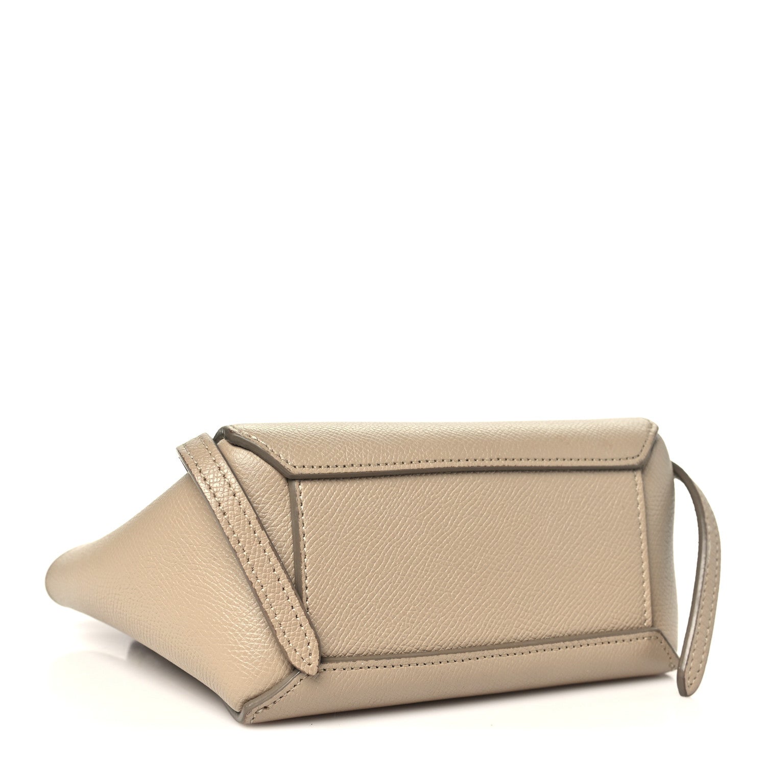 Celine Grained Calfskin Pico Belt Bag Light Taupe 4 of 11