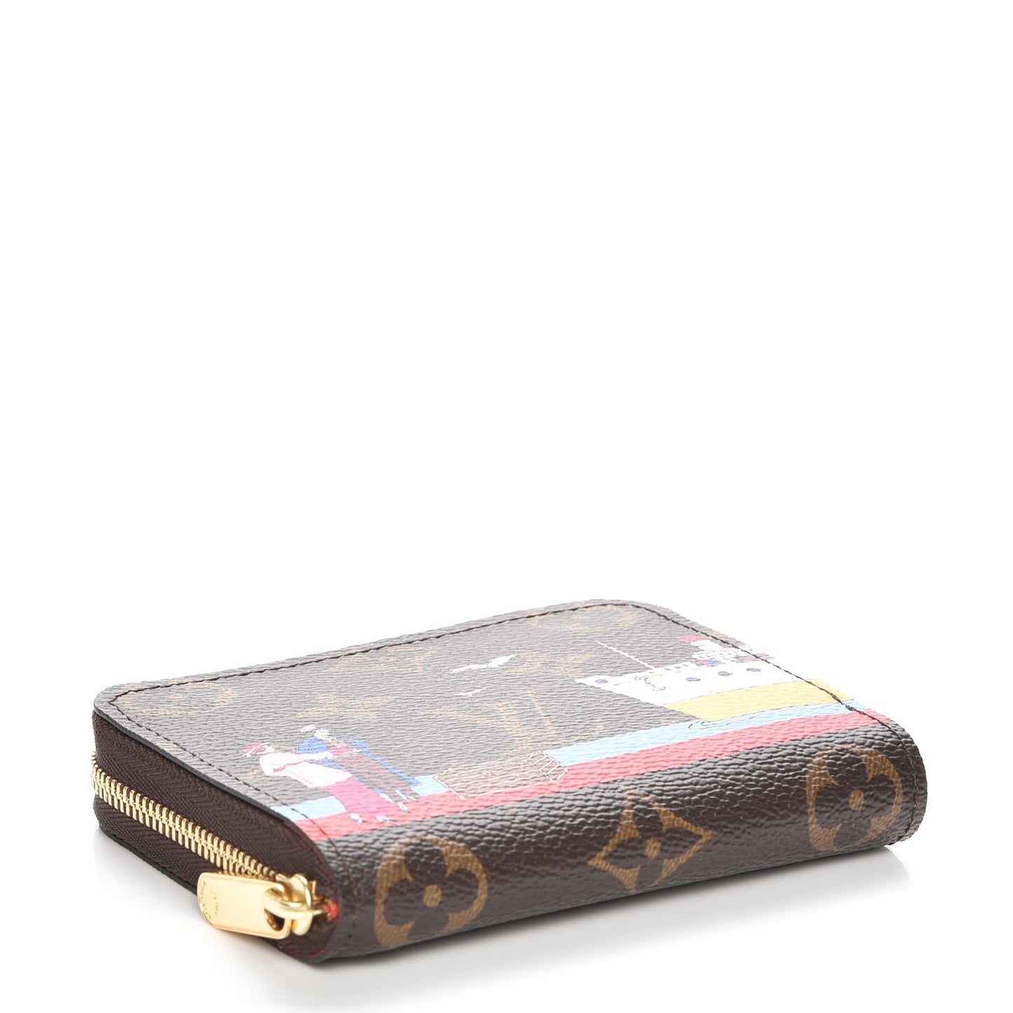 Monogram 2016 Christmas Animation Zippy Coin Purse