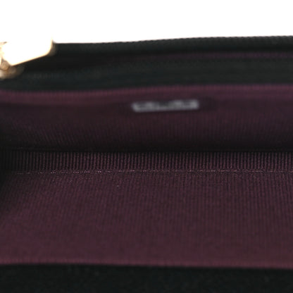 Chanel Lambskin Quilted Jewelry Case Black 10 of 16