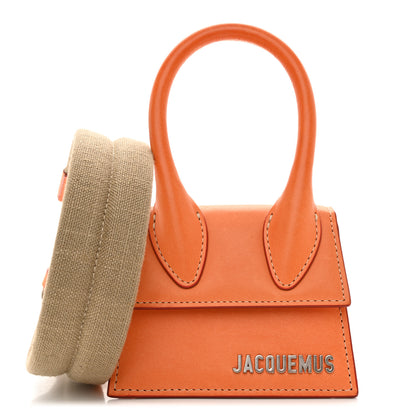 Jacquemus Smooth Calfskin Le Chiquito Homme Orange 1 of 11