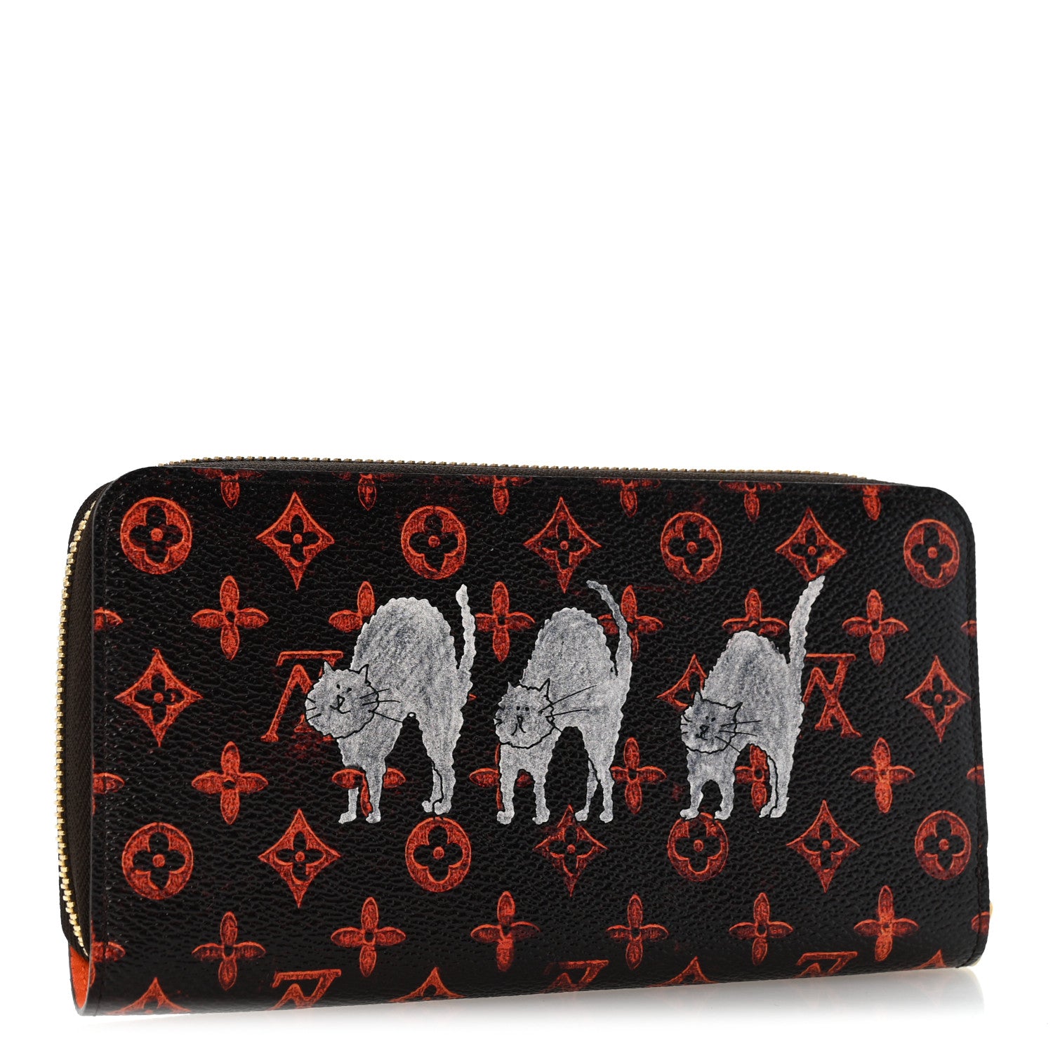 Louis Vuitton Catogram Zippy Wallet Marron 3 of 9