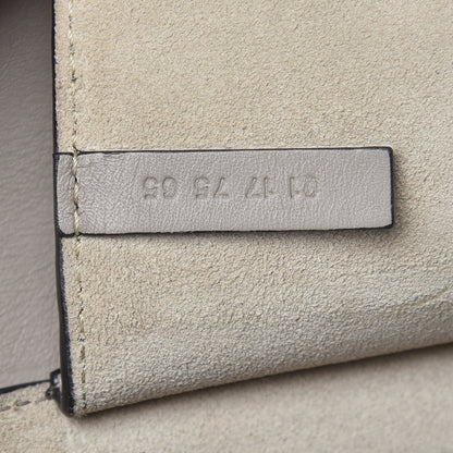 Chloe Suede Calfskin Mini Faye Shoulder Bag Motty Grey 7 of 11