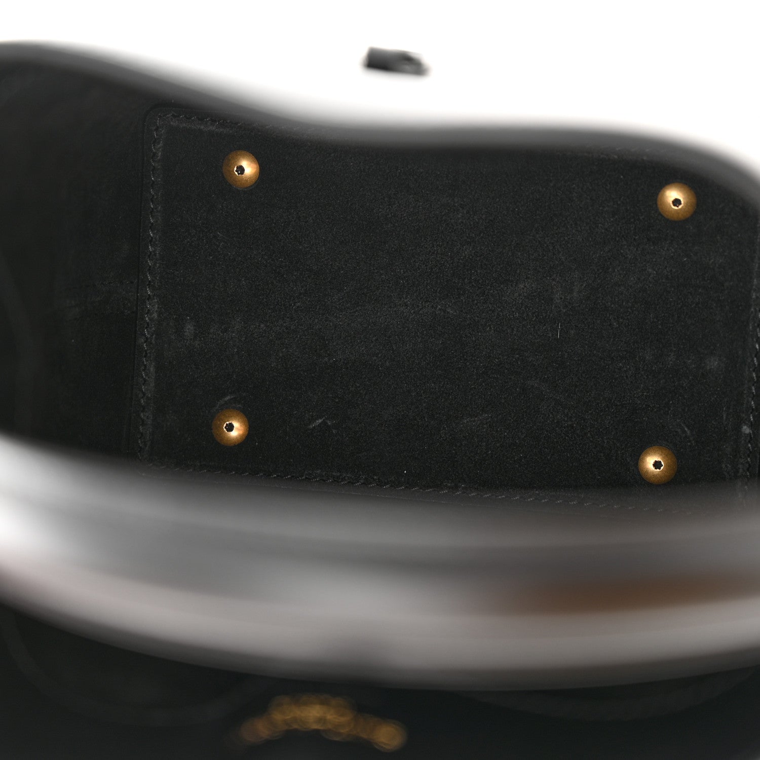 Saint Laurent Shiny Calfskin Le 37 Mini Bucket Bag Black 5 of 11