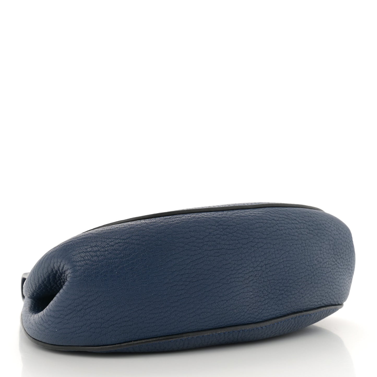 Grained Lambskin Drew Shoulder Bag Royal Navy