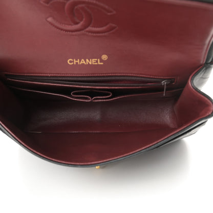 Chanel Lambskin Quilted Medium Double Flap Black 5 of 15