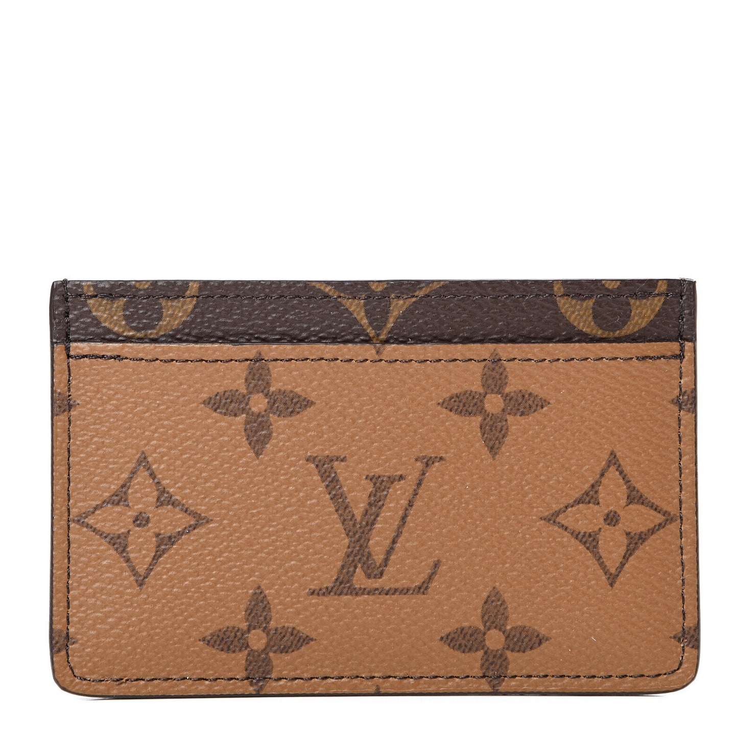 Reverse Monogram Card Holder