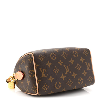 Louis Vuitton Monogram Speedy Bandouliere 20 Beige 4 of 12