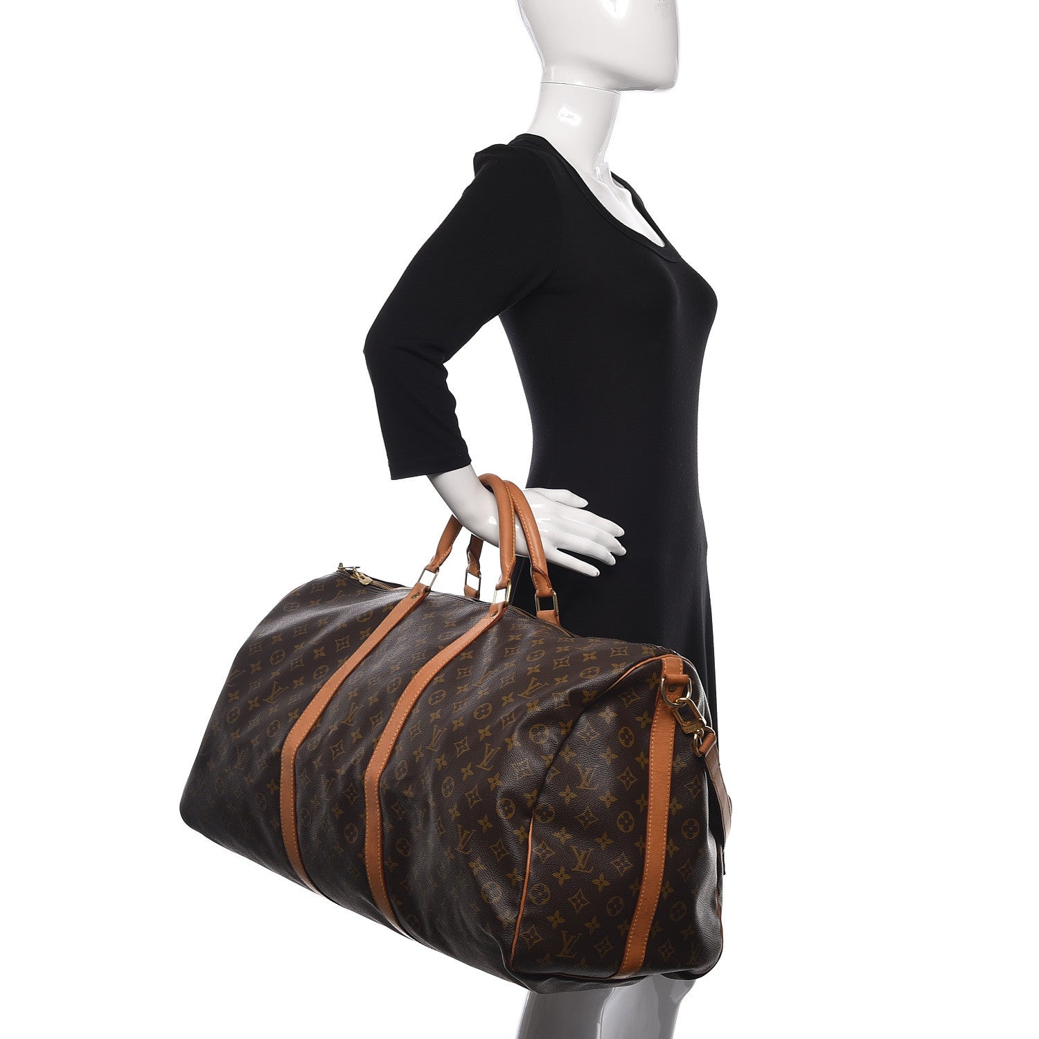 Louis Vuitton Monogram Keepall Bandouliere 60 2 of 23