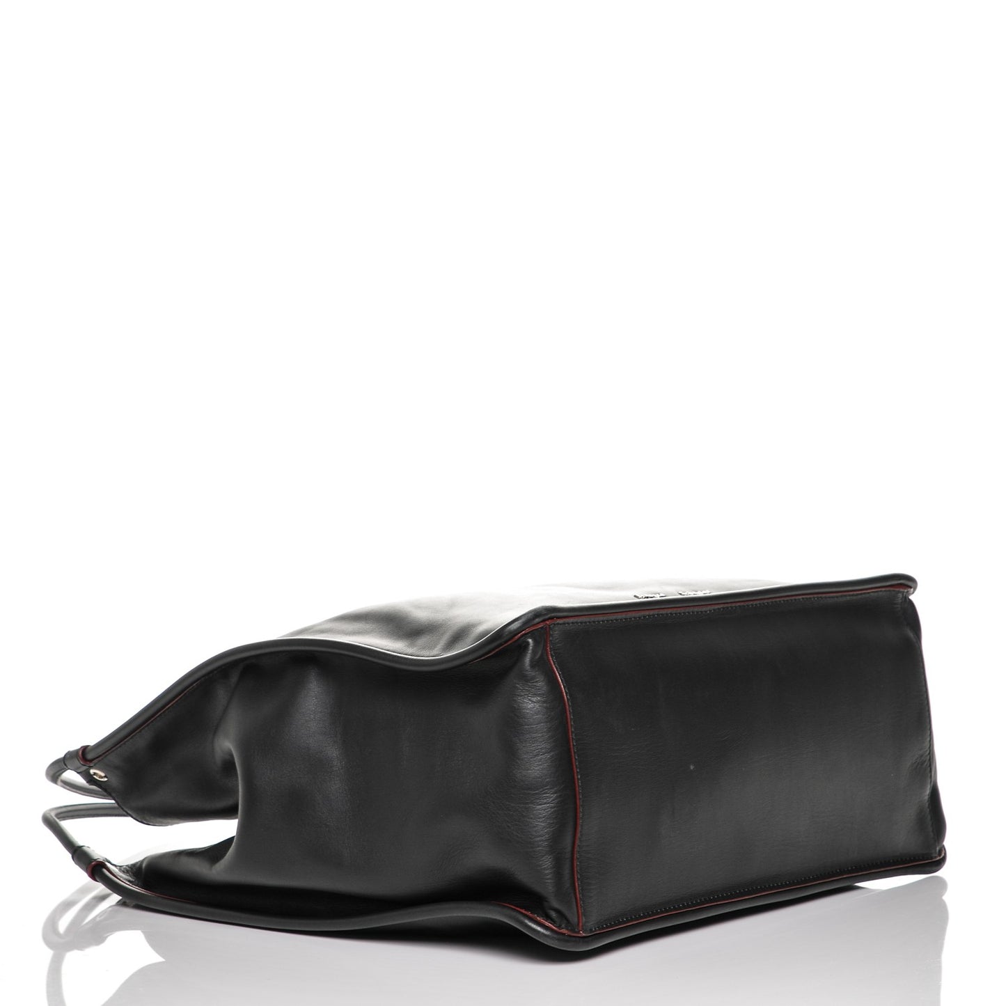 Soft Calf Jumbo Tote Black