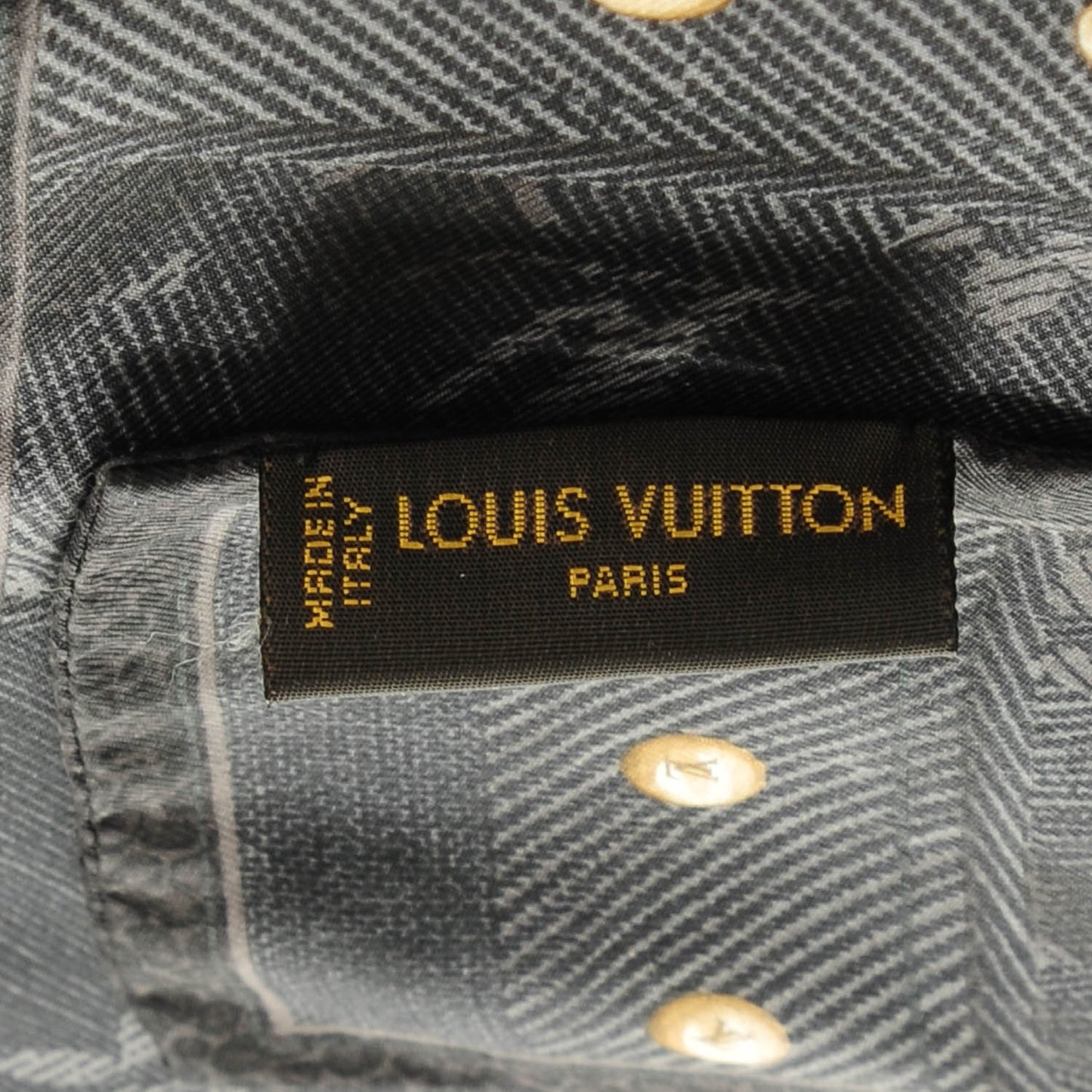 Silk Monogram New Denim Bandeau Black