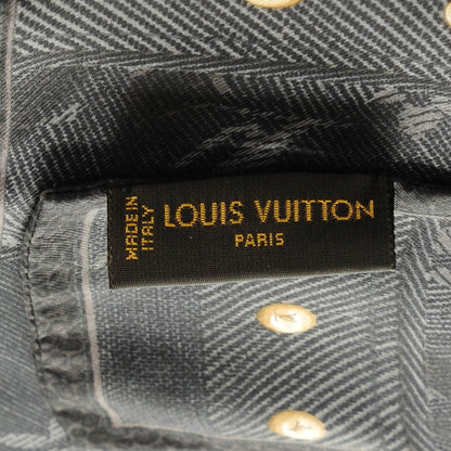 Louis Vuitton Silk Monogram New Denim Bandeau Black 5 of 5