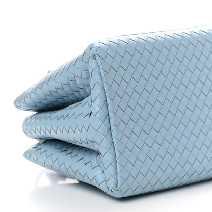Bottega Veneta Light Calf Intrecciato Small Roma Topazio 8 of 12
