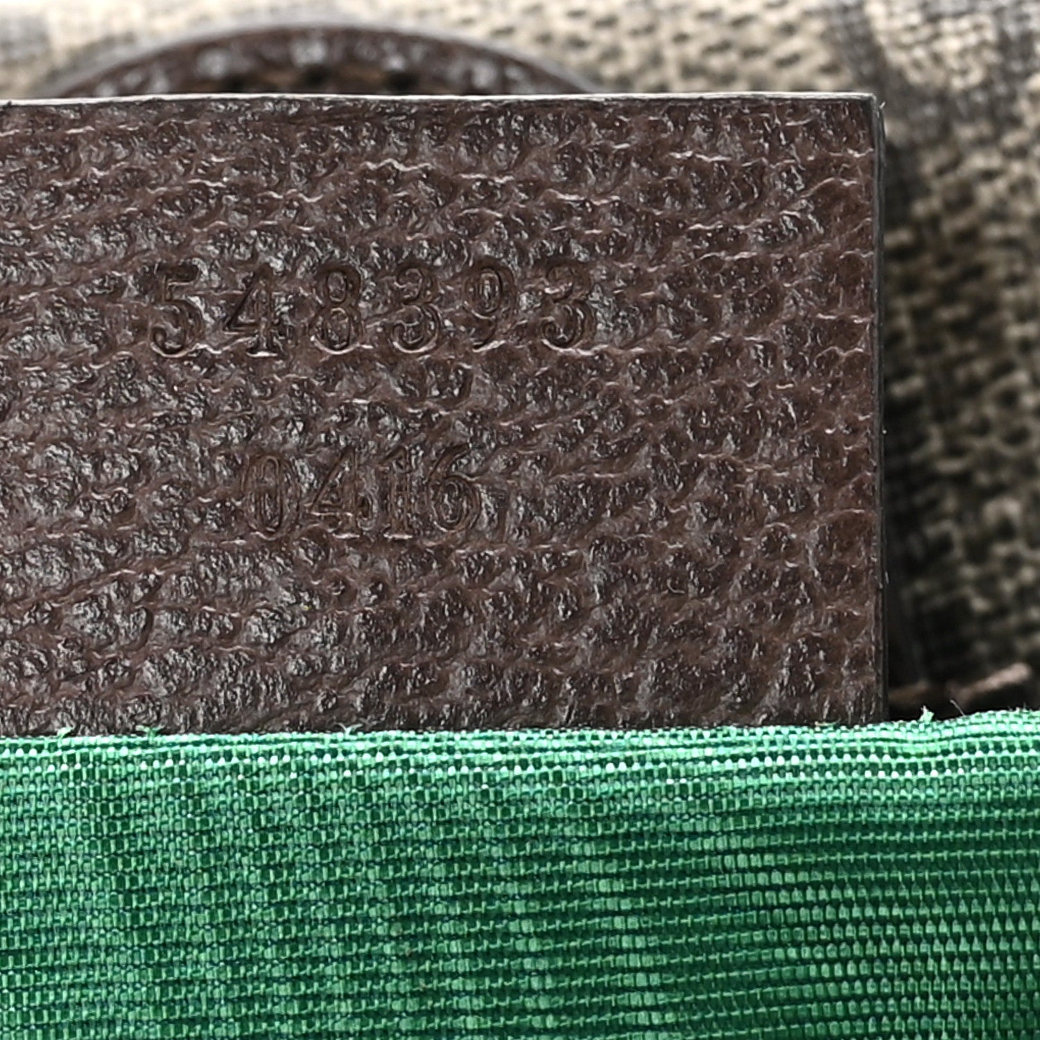 Gucci Soft GG Supreme Monogram Calfskin Medium Ophidia Cosmetic Case Beige Ebony New Acero 7 of 11