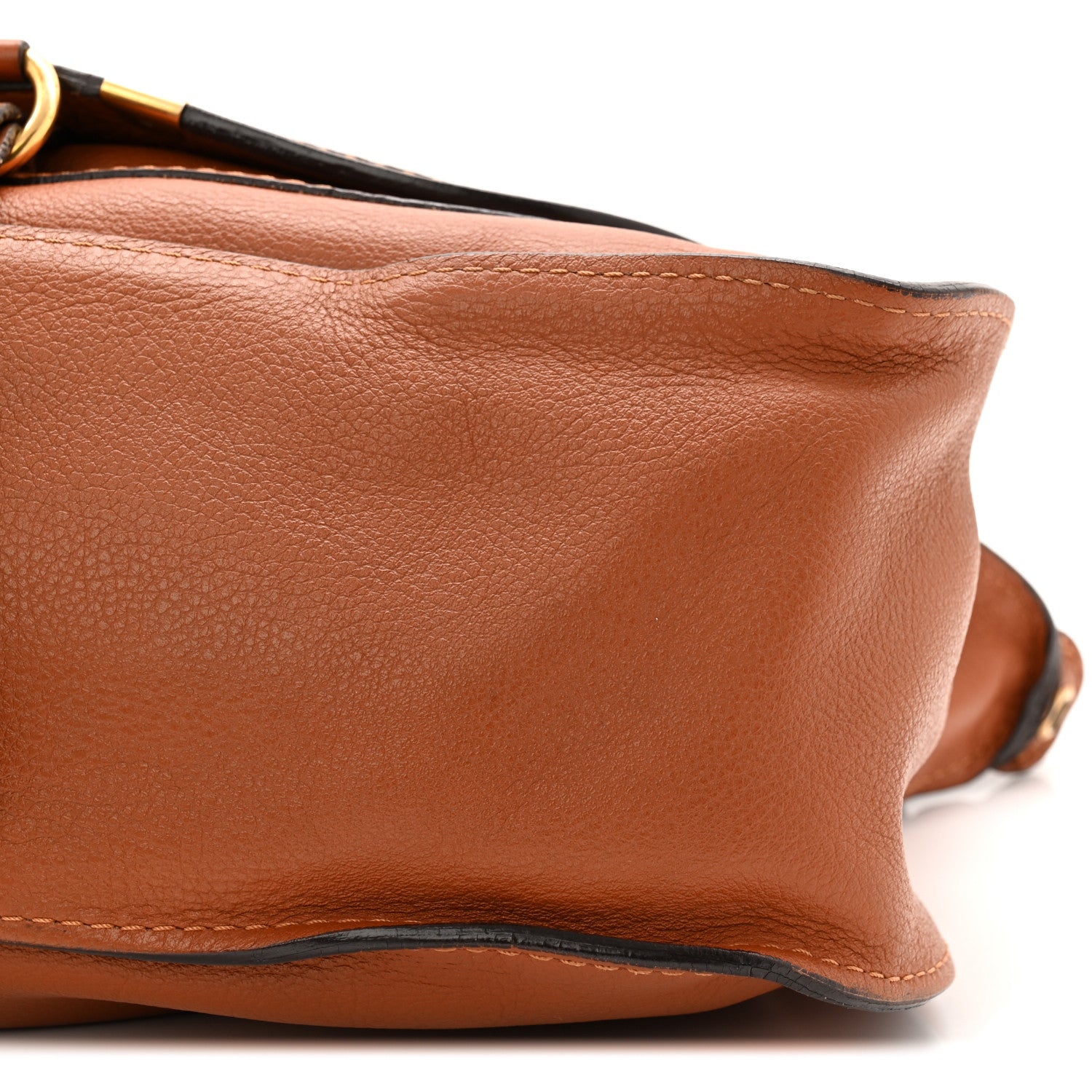 Chloe Calfskin Medium Marcie Satchel Tan 10 of 12