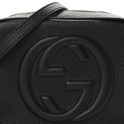 Gucci Pebbled Calfskin Small Soho Disco Bag Black 8 of 11