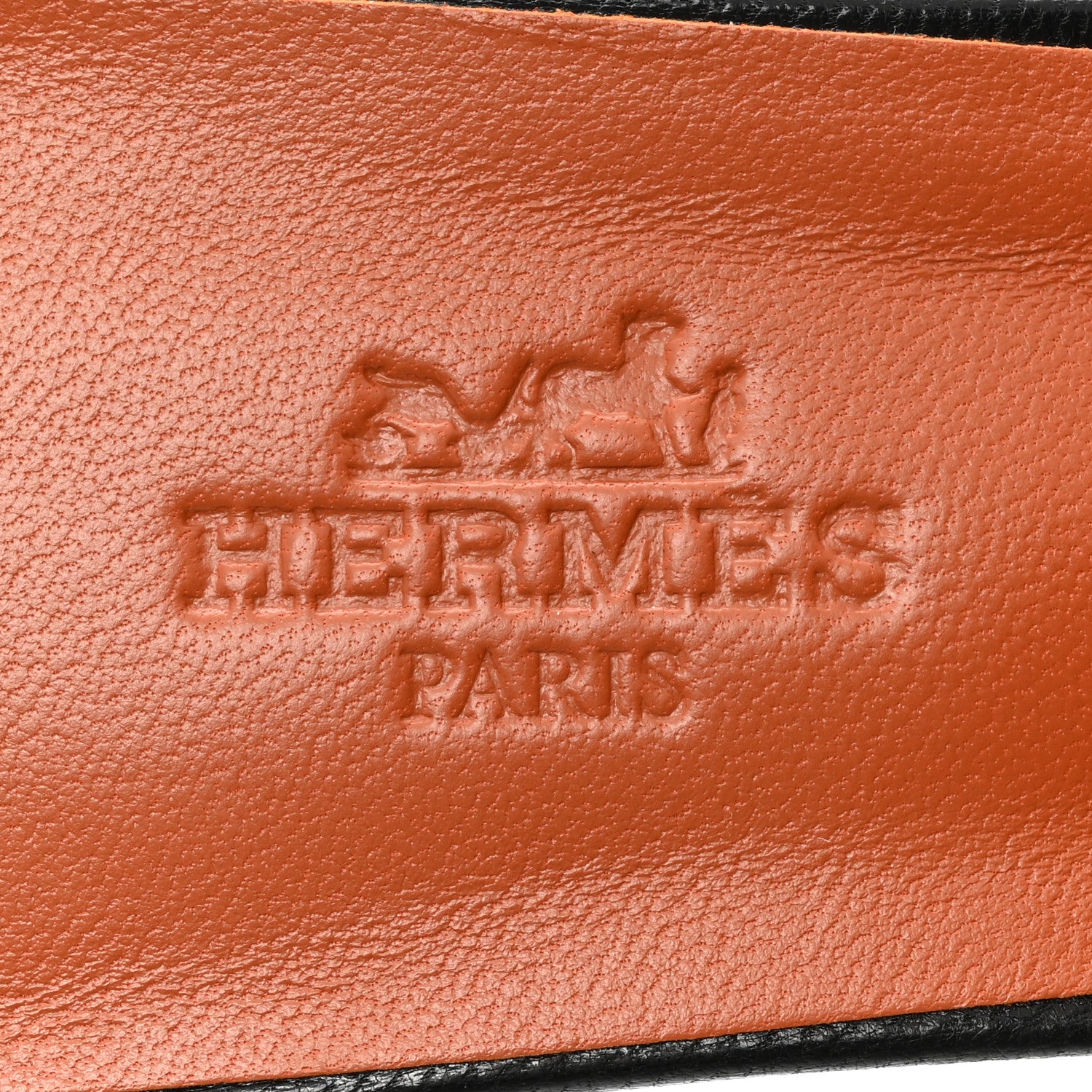 Hermes Goatskin Candy Sandals 37.5 Black 7 of 9