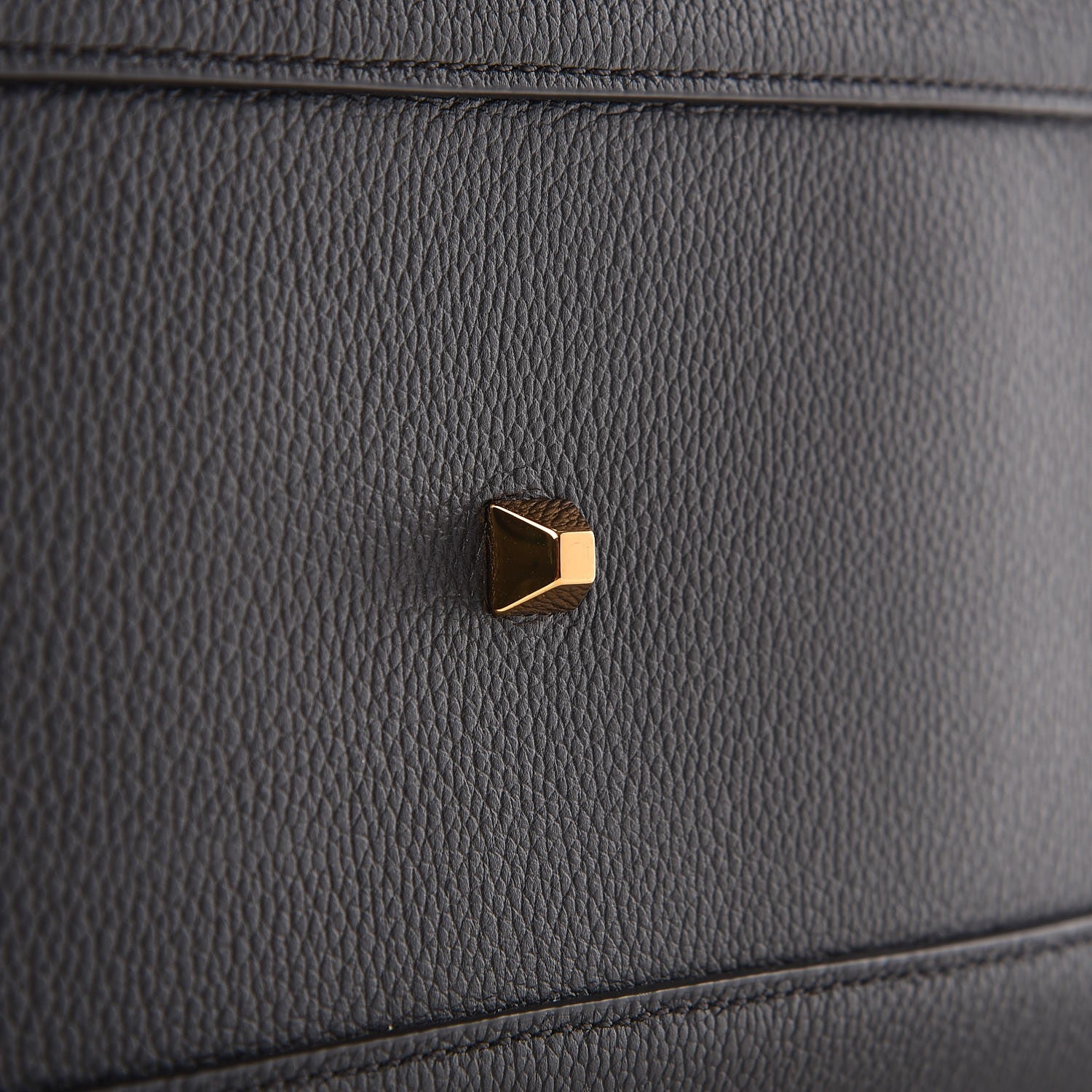 MCM Grained Calfskin Large Milla Tote Black 14 of 14