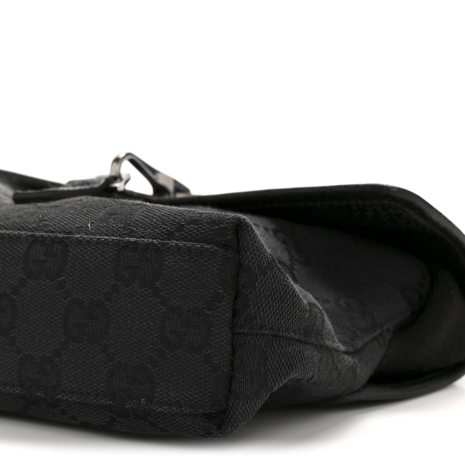 Gucci GG Monogram Web Flight Belt Bag Black 10 of 11