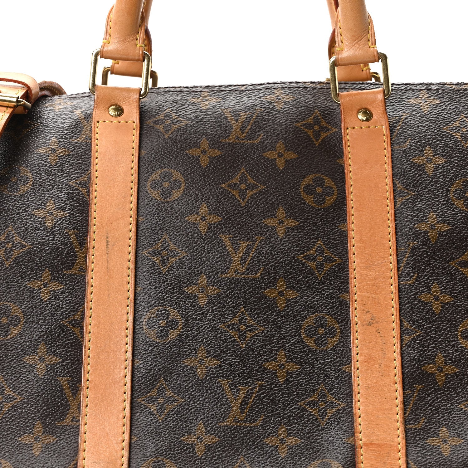 Louis Vuitton Monogram Keepall Bandouliere 55 6 of 8