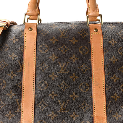Louis Vuitton Monogram Keepall Bandouliere 55 6 of 8