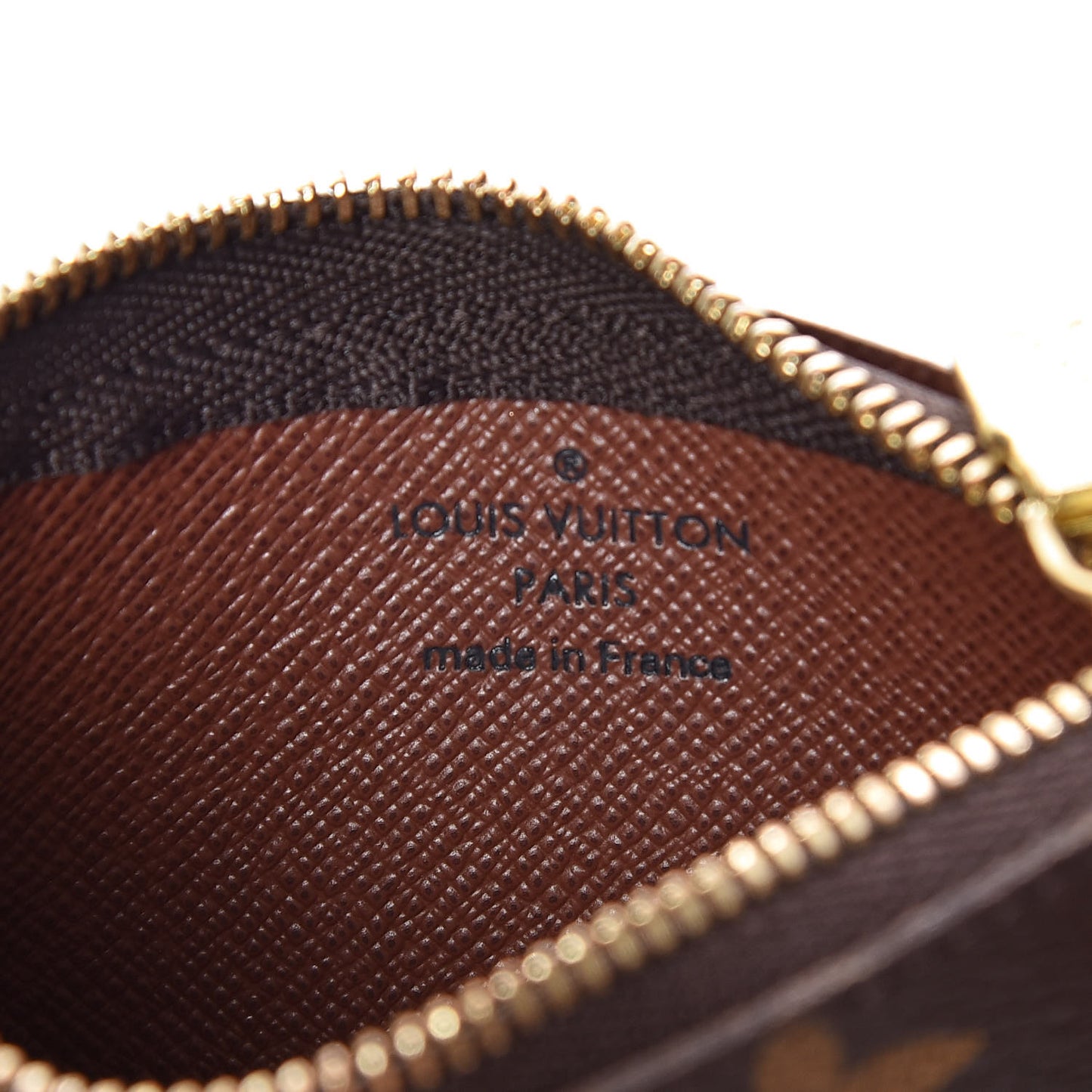 Monogram Key Pouch