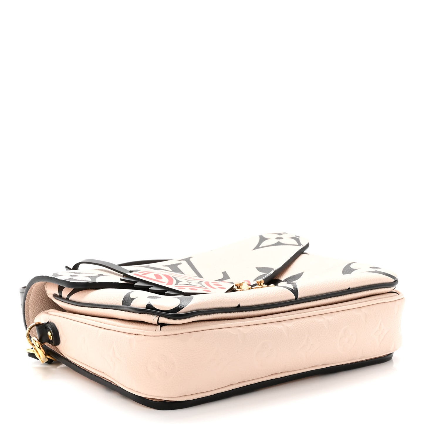 Empreinte Monogram Giant Crafty Pochette Metis Creme Black