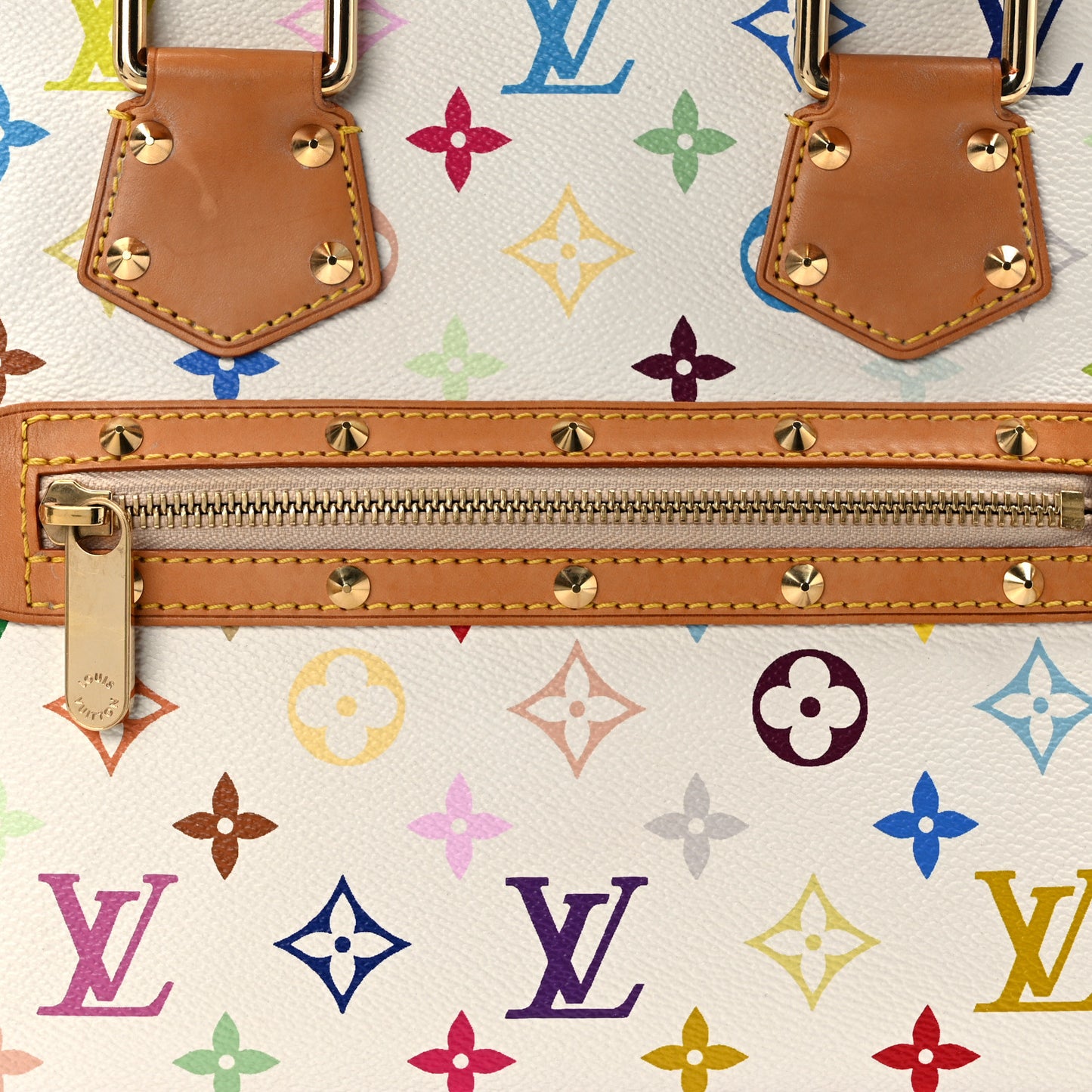 Monogram Multicolor Alma White