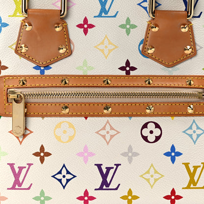 Louis Vuitton Monogram Multicolor Alma White 7 of 12