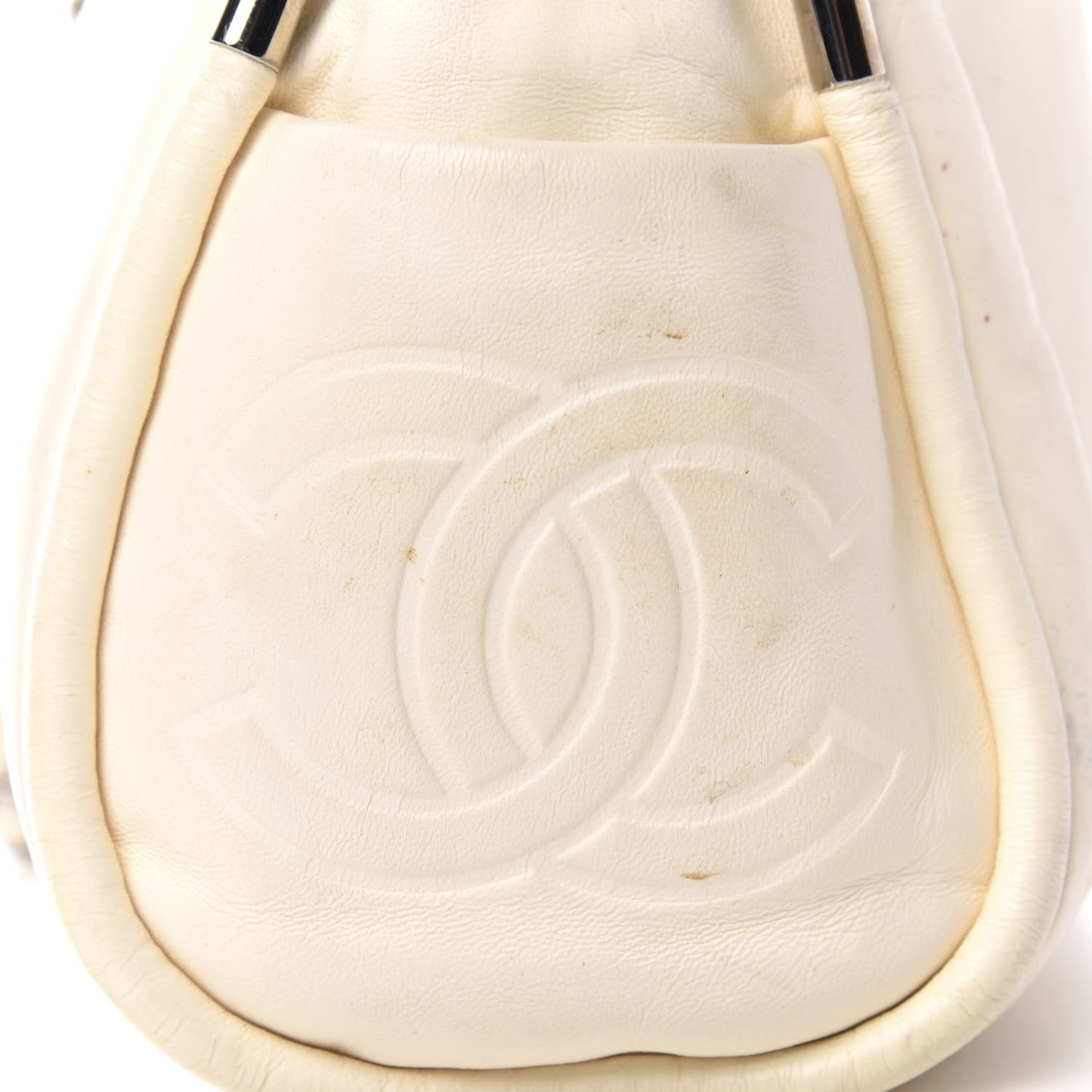 Lambskin Medium Ultimate Soft Tote Ivory