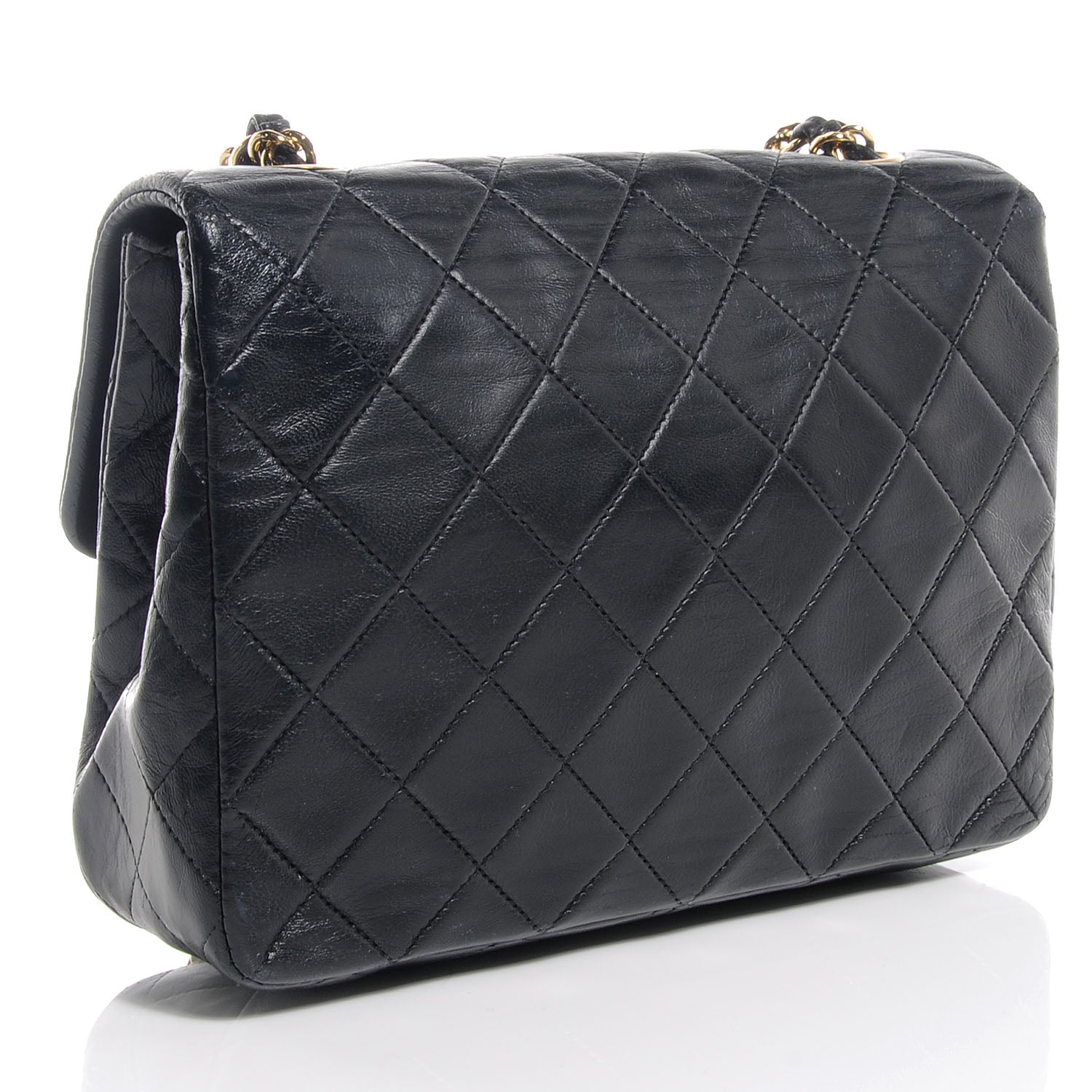 Chanel Lambskin Mini Flap Black 10 of 14