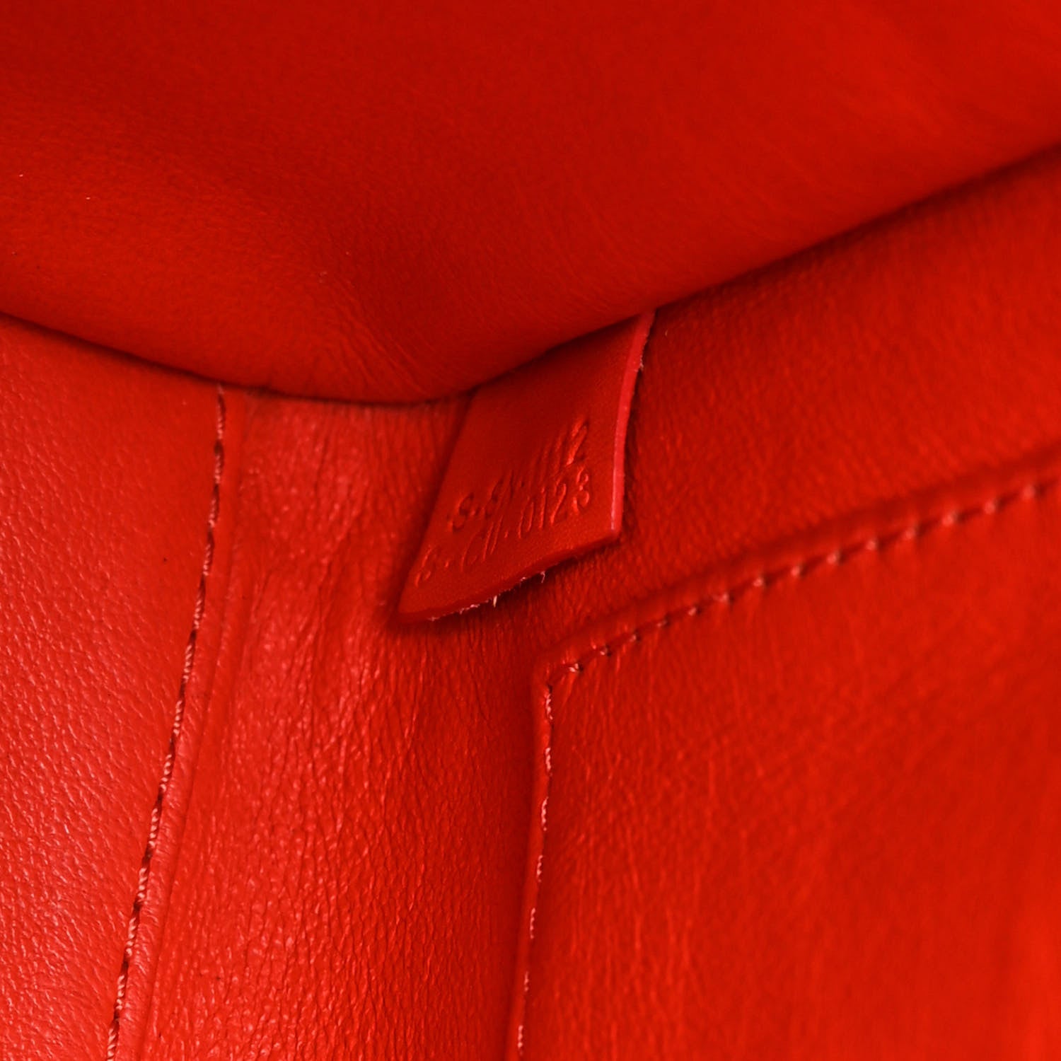 Celine Smooth Calfskin Nano Luggage Fluo Orange 7 of 15