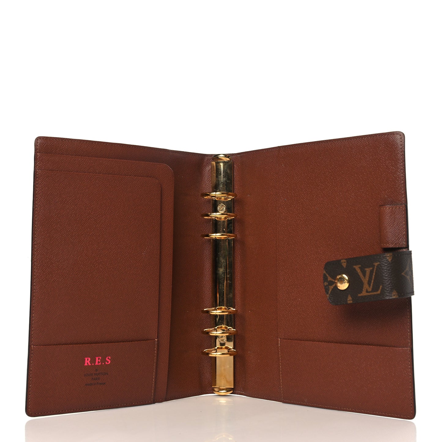 Monogram Large Ring Agenda Cover
