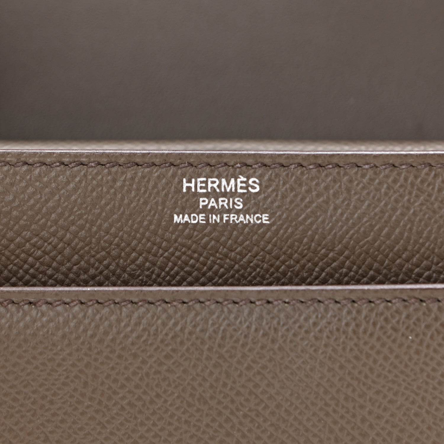 Hermes Epsom Verrou 21 Etain 6 of 11