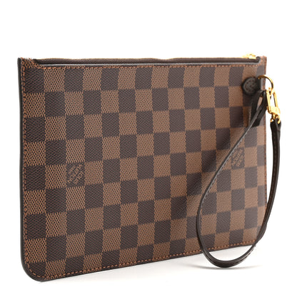 Louis Vuitton Damier Ebene Neverfull MM GM Pochette 3 of 7