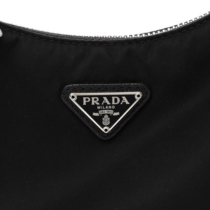 Prada Nylon Re-Edition 2005 Shoulder Bag Black 8 of 11