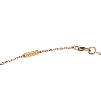 Van Cleef & Arpels 18K Yellow Gold Mother of Pearl Sweet Alhambra Pendant Necklace 6 of 8