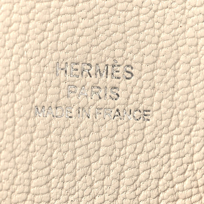 Hermes Chevre Mysore Calvi Card Case Nata 6 of 6