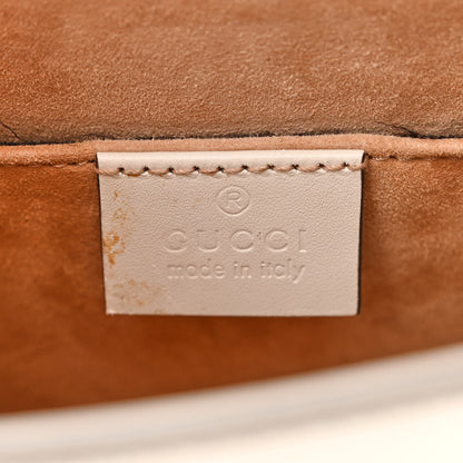 Gucci Calfskin Mini Sylvie Top Handle Bag White 6 of 15