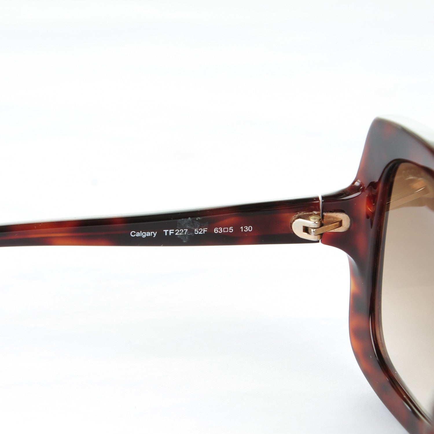 Tom Ford Calgary Sunglasses TF227 Havana 4 of 5