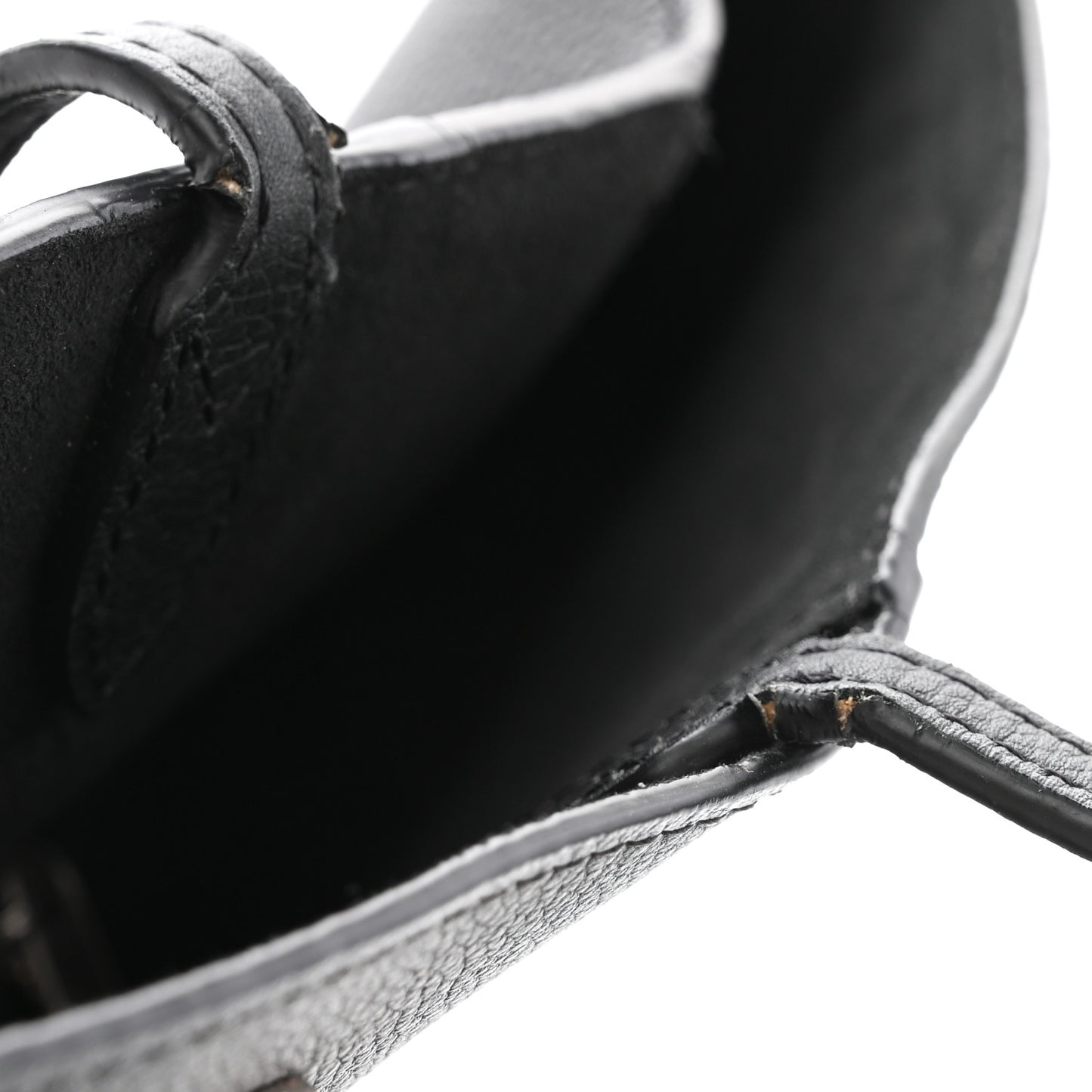 Calfskin Lockme Cabas Black