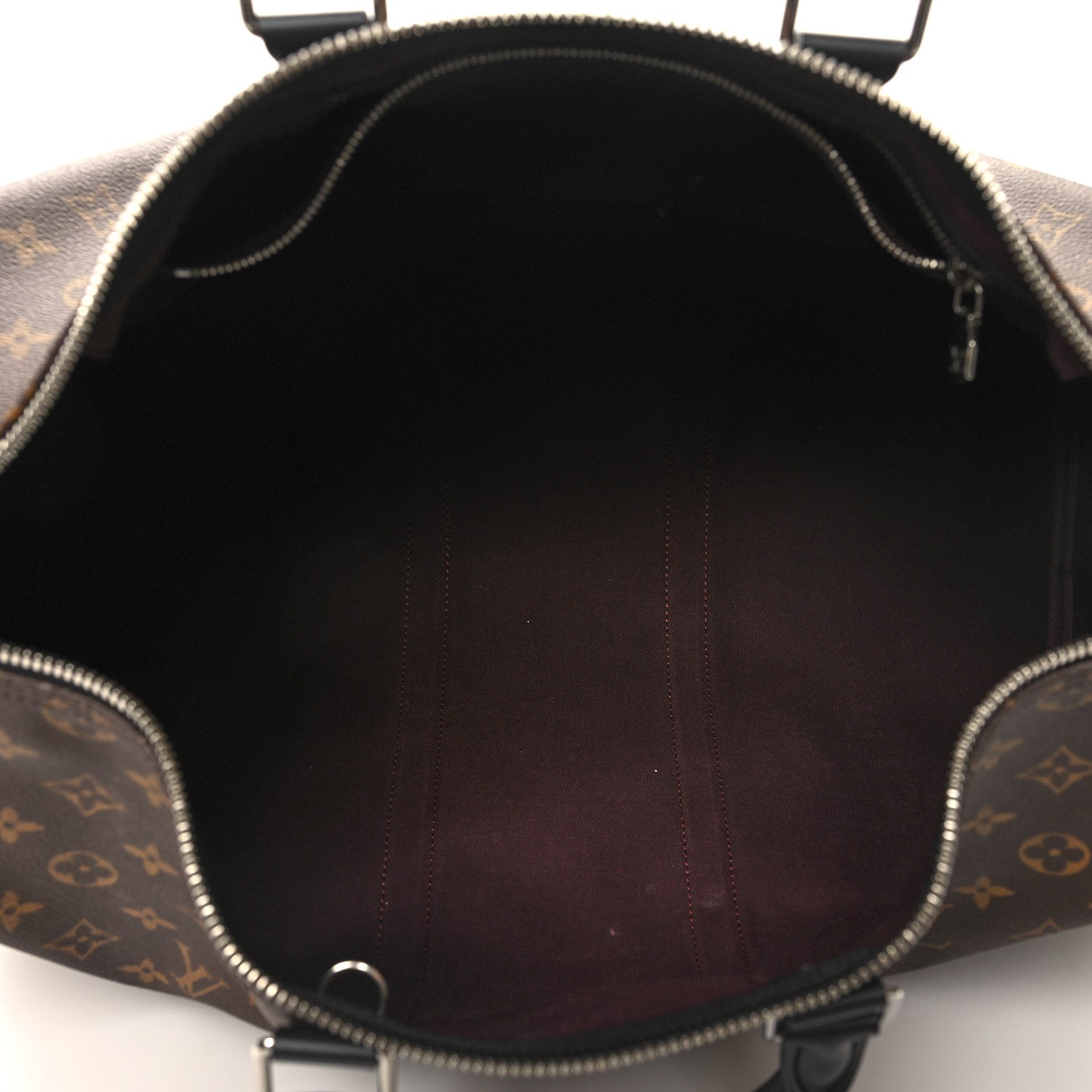 Louis Vuitton Monogram Macassar Keepall Bandouliere 45 4 of 10
