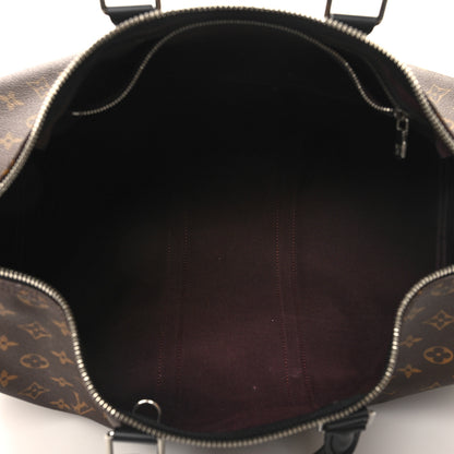 Louis Vuitton Monogram Macassar Keepall Bandouliere 45 4 of 10