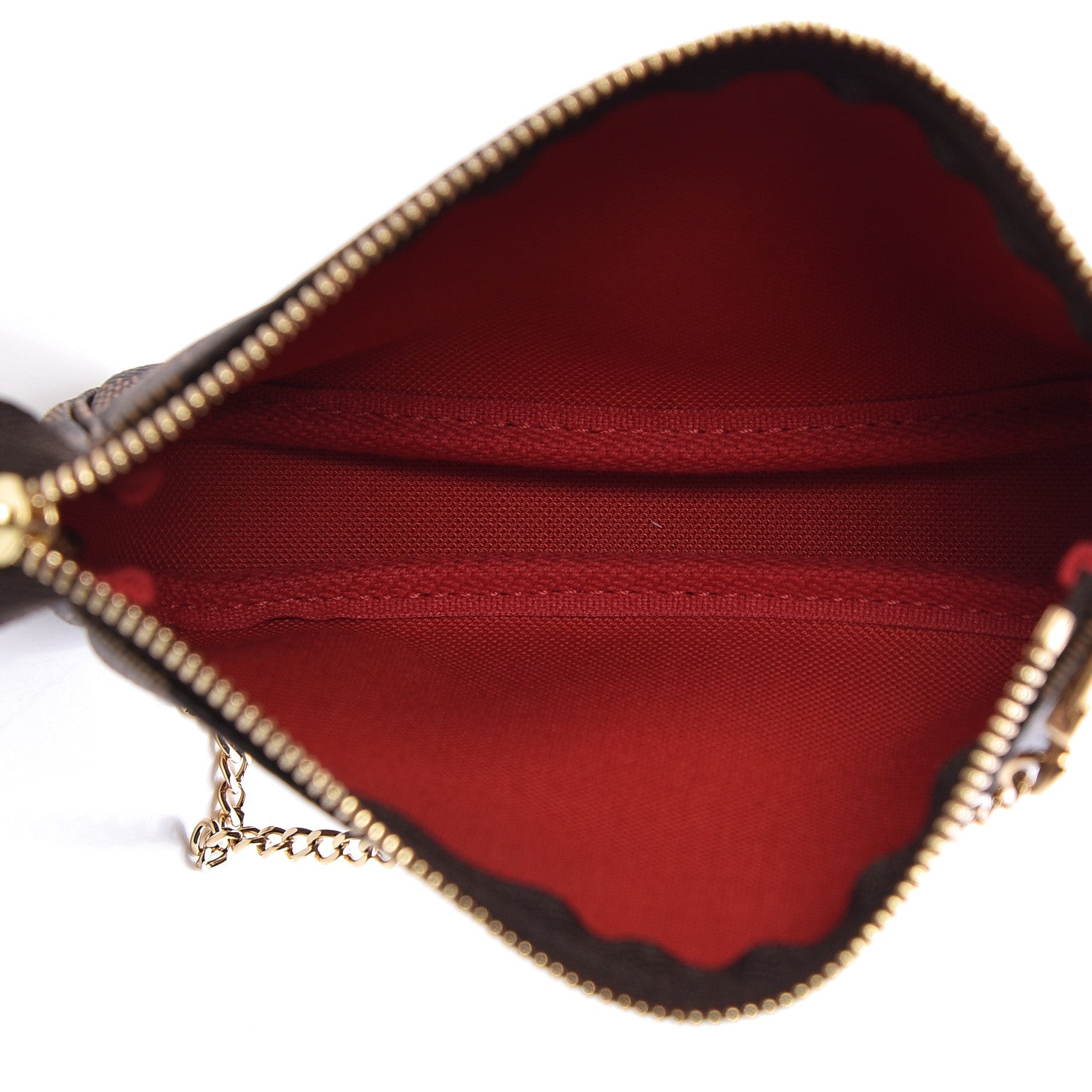 Louis Vuitton Damier Ebene Mini Pochette Accessories 5 of 8